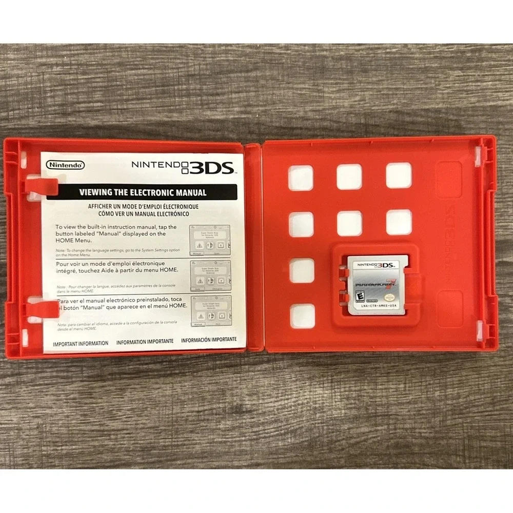 Mario Kart 7 Nintendo 3DS Game In Original Case Tested Works